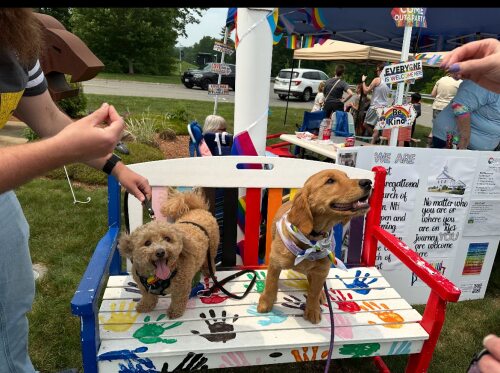 Ruby Sue & Nuggett getting in on the festivities